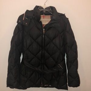 Burberry Brit Mid Length Down Puffer  size M